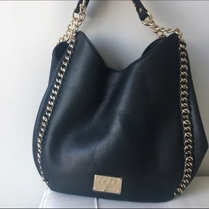 💕NWT! Bebe Colette Triple Entry black purse💕